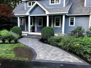 Paver walkway to front entrance