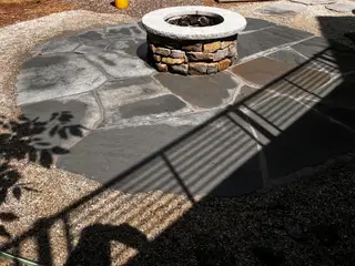 Pine Ridge masonry - outdoor stone fire pit