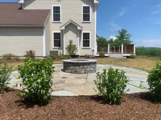 Pine Ridge masonry - outdoor stone fire pit